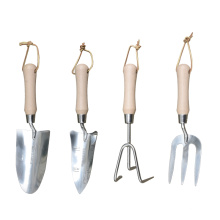 New Design Stainless Steel Head Wheat Straw Handle Include Shovel  Cultivator Fork Mini Garden Tool Shovel  Set